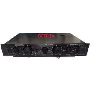 Pyramid Gold Series Crossover Equalizador De 6 Canais Som AUTOMOTIVO REGULAGEM