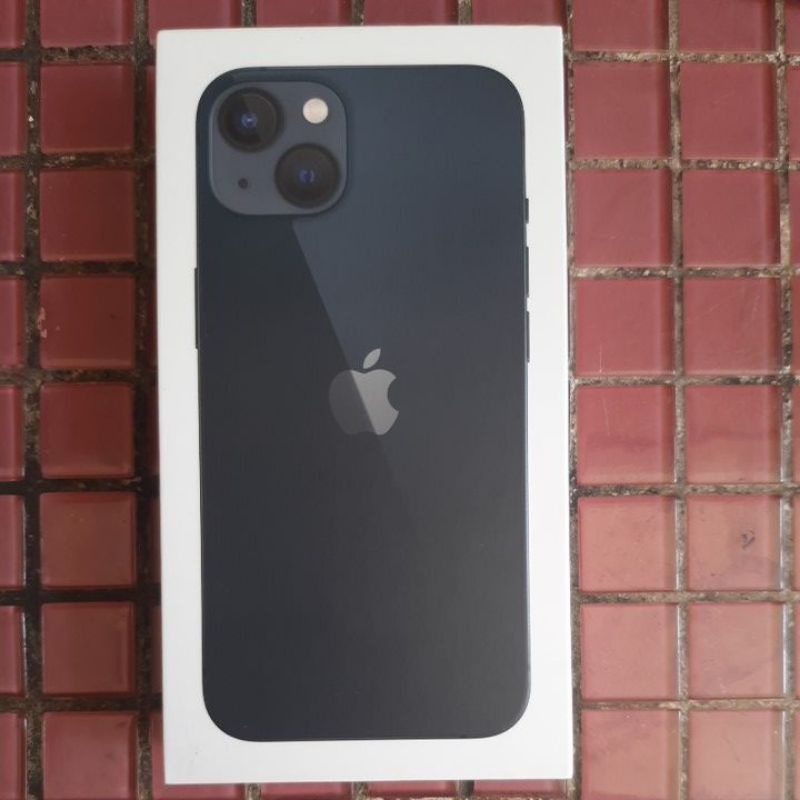 CAIXA VAZIA IPHONE 13 PRETO 128GB ORIGINAL + CHAVE E MANUAL