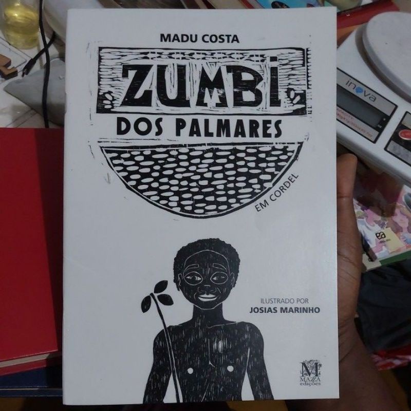 Livro - Zumbi dos Palmares em Cordel - Madu Costa | Shopee Brasil