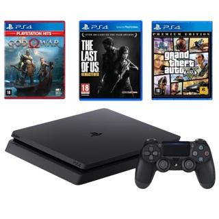 Sony Playstation 4 Black Fat + 2 Controles Dualshock 4 + Jogo Brinde /  Frete Grátis