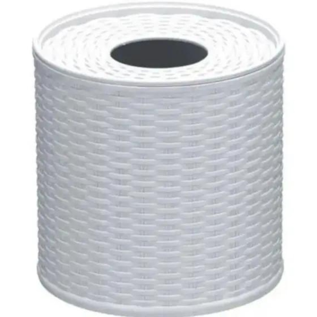Porta Rolo Papel Higienico Redondo Branco Resistente E Compacto ...