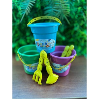 Kit 20 unidades Baldinhos de Praia infantil p/Diversão das Crianças