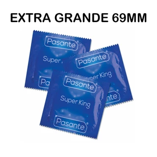 Camisinha Preservativo Extra Grande 69mm Pasante c/10 unidades
