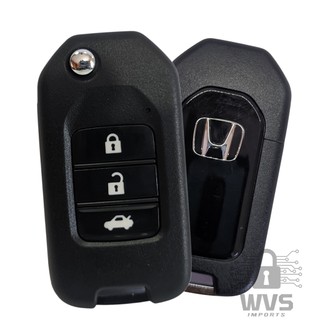 Chave Canivete Honda Civic City Hrv Wrv Fit 2015 2016 2017 2018 2019 ...