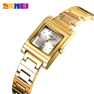Relógio SKMEI Ladies Quartz Decoração Mulher Elegante Temperamento Impermeável 1388