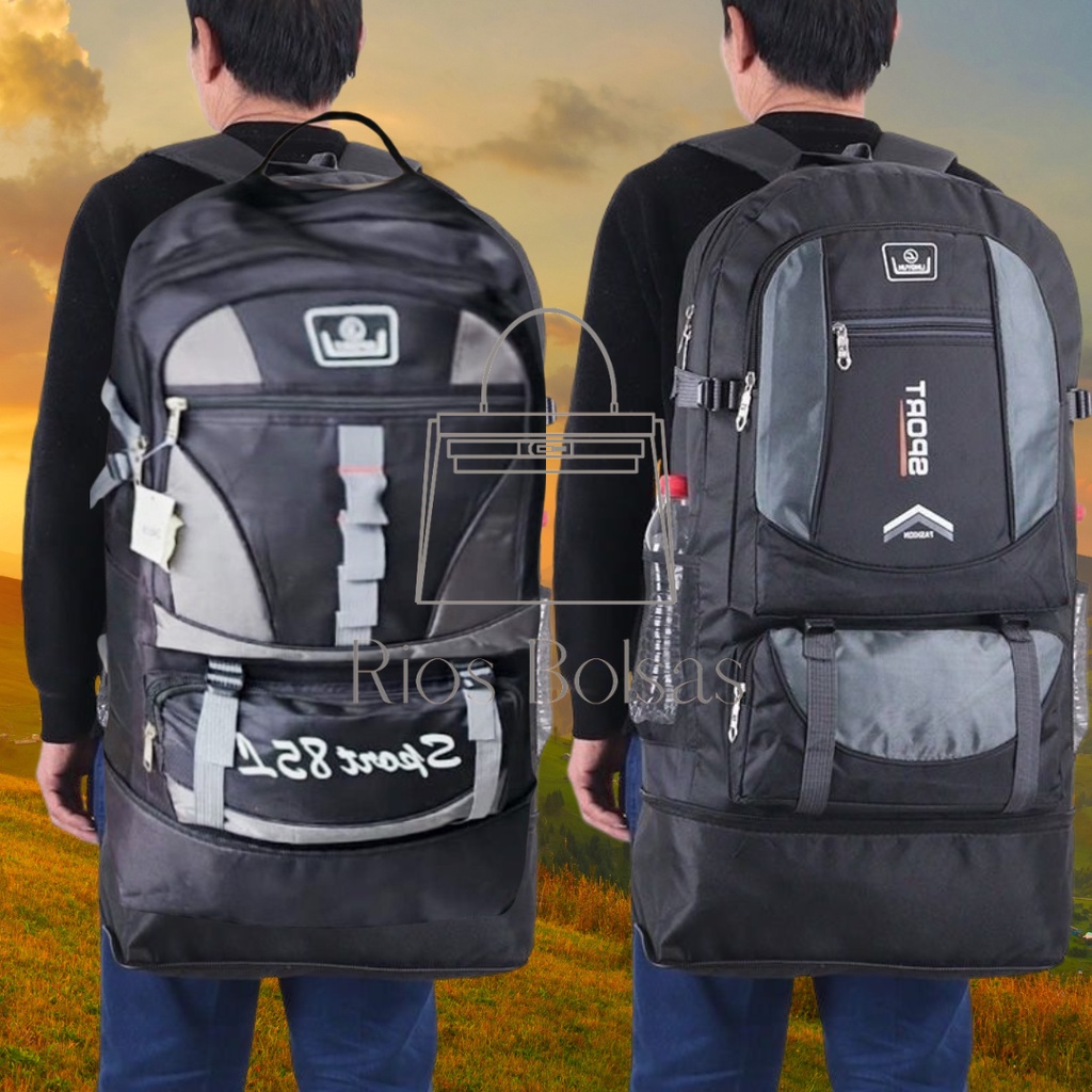 Mochila Masculina Para Viagem Trilhas E Camping Alta Qualidade Sport ...
