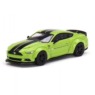 Mini GT MGT00426-R 426 1/64 LB-WORKS FORD MUSTANG LIME RHD DIECAST SCALE Modelo Carro