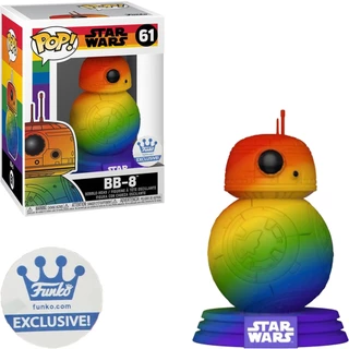 FUNKO POP STAR WARS PRIDE EXCLUSIVE - BB-8 61 NOVO ORIGINAL em Oferta na Shopee
