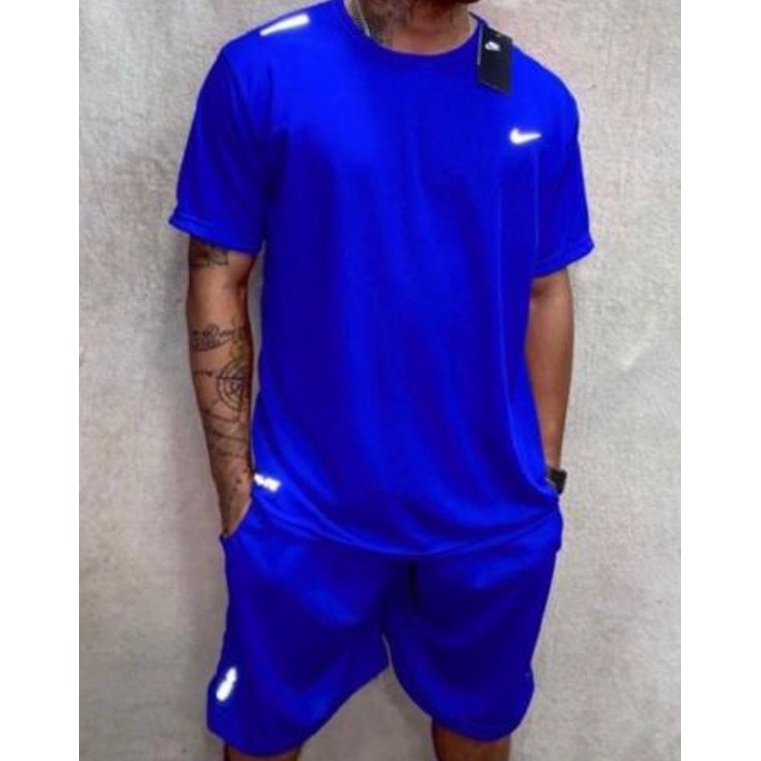 CONJUNTO DRI FIT COM LOGO REFLETIVO Em Alta Melhor Pre o