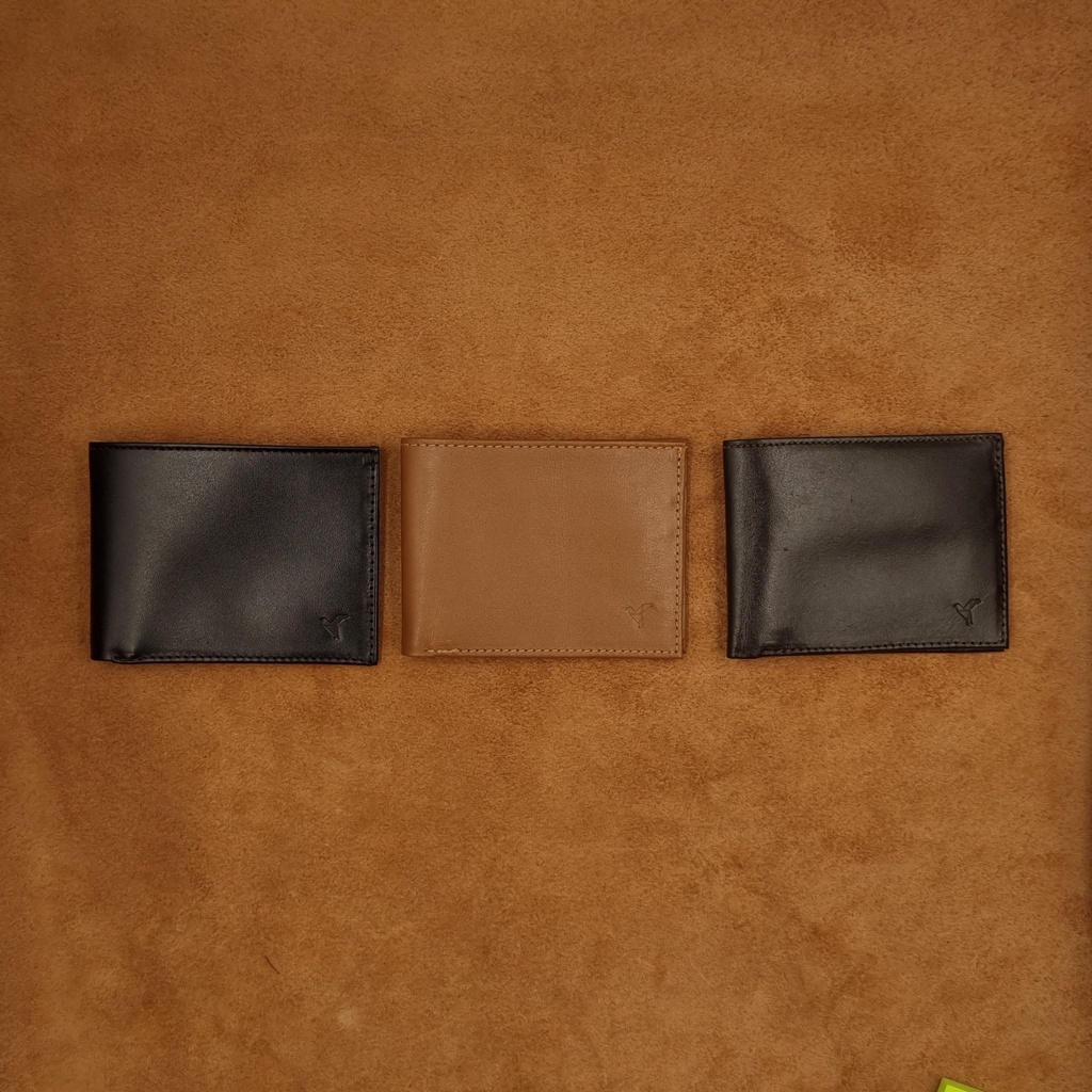 Carteira Masculina Bangkok De Couro Legitimo Moderna CNH Cartao Dinheiro Cedulas