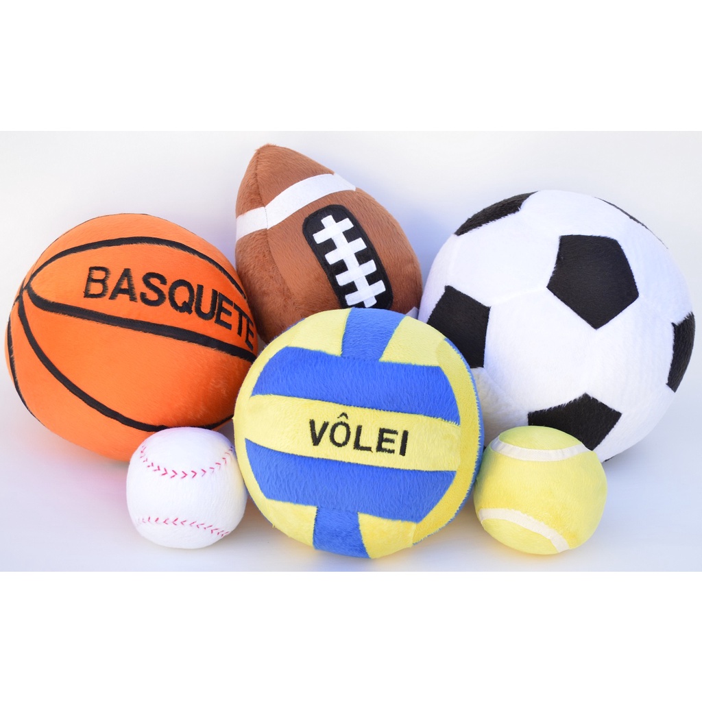 Brinquedos de pelúcia Pet Ball, macio, futebol, basquete, rugby