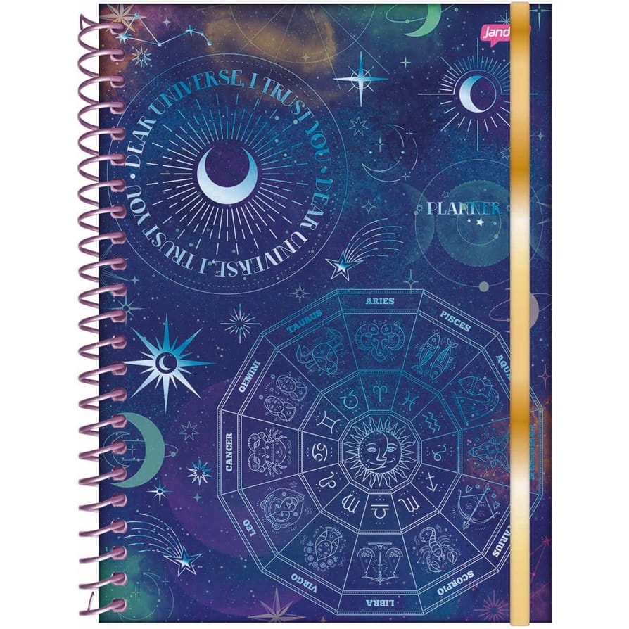 Agenda Planner Permanente Mystic Jandaia Shopee Brasil