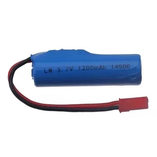 Bateria para carrinho Dublê Rc 3,7v 14500 700mah com Conector Jst