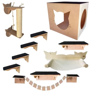 melhor Playground Para Gato gatificaçao de apartamento10 Pçs
