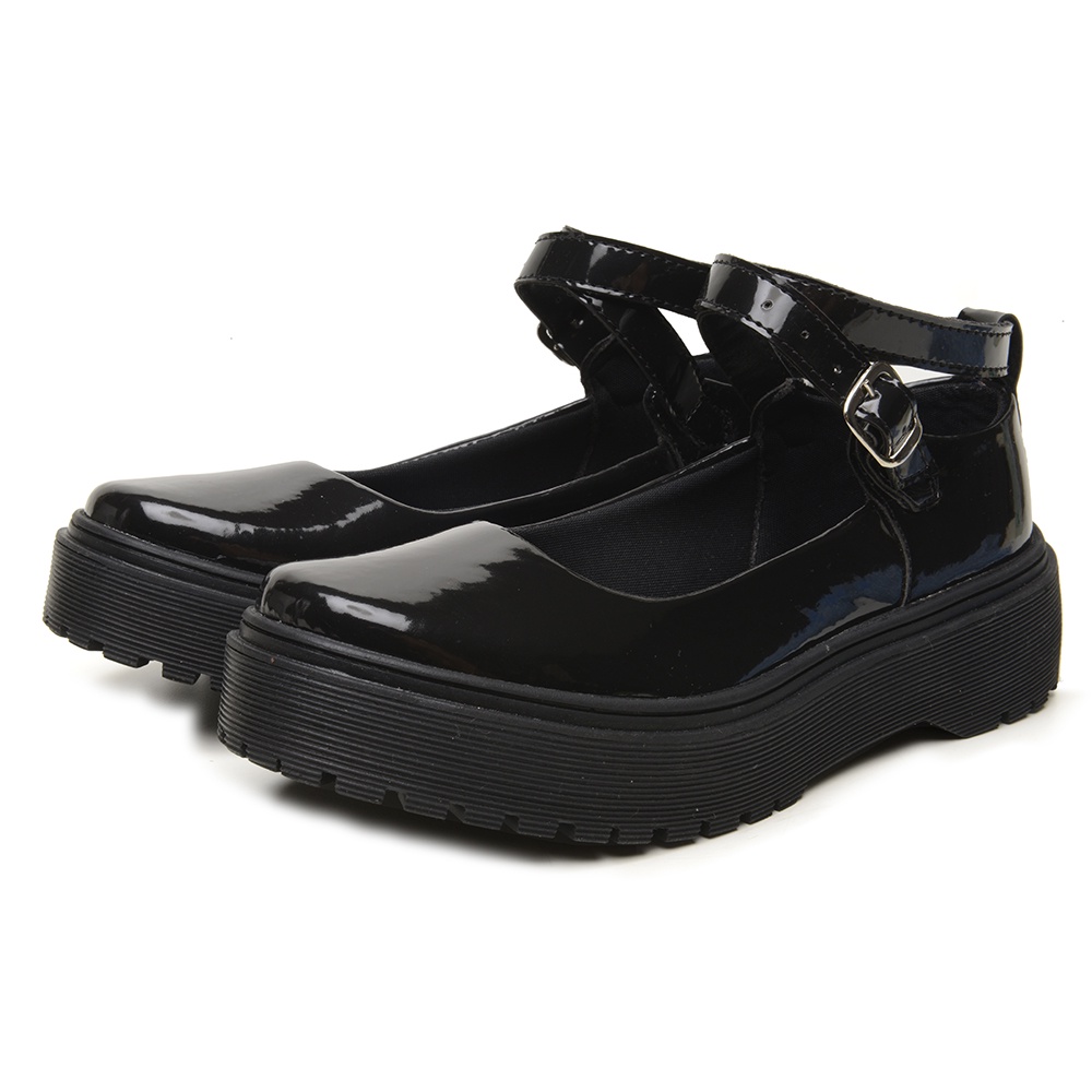 Sapato Mary Jane Gladiadora Salto Plataforma | Shopee Brasil
