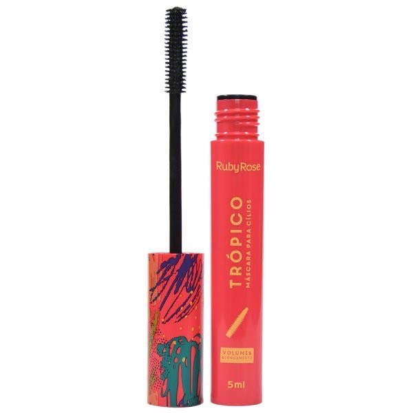 RÍMEL TROPICAL RUBY ROSE MÁSCARA DE CÍLIOS | Shopee Brasil