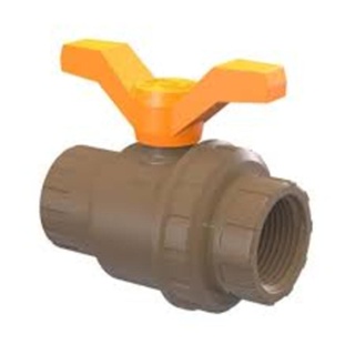 Registro Esfera Pvc Com Uniao 1.1/2 ou 50mm