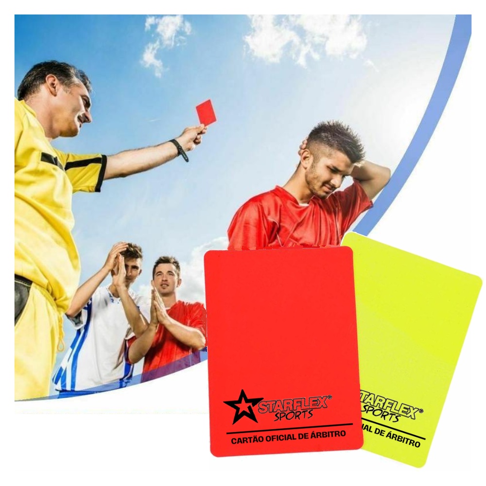 Pissente Cartas de Árbitro de Futebol Vermelho e Amarelo, 5 Conjuntos de  Cartas de Árbitro de Futebol para Futebol, Basquete, Escola, Cartas de  Aviso de Esportes e Cartas de Ejeção