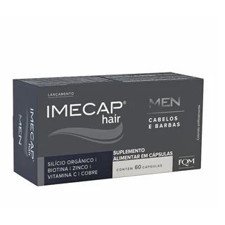 Imecap Hair Men Cabelo e Barbas - Com 60 cápsulas