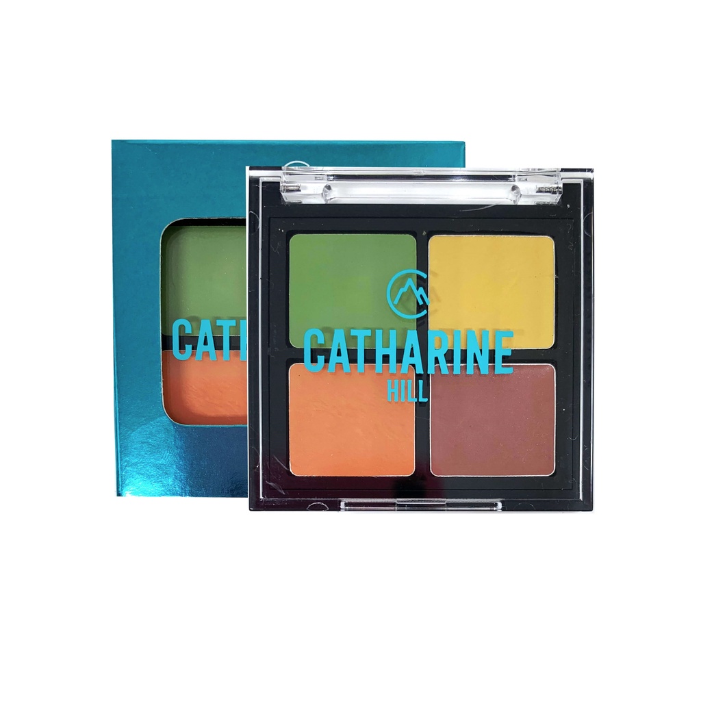 Cover Kit Camuflagem Catharine Hill Quarteto Corretivos Coloridos 4 Cores A Prova D'Água