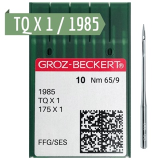 Agulha Para Maquina De Costura Botoneira TQx1 GrozBeckert - 10 unidades