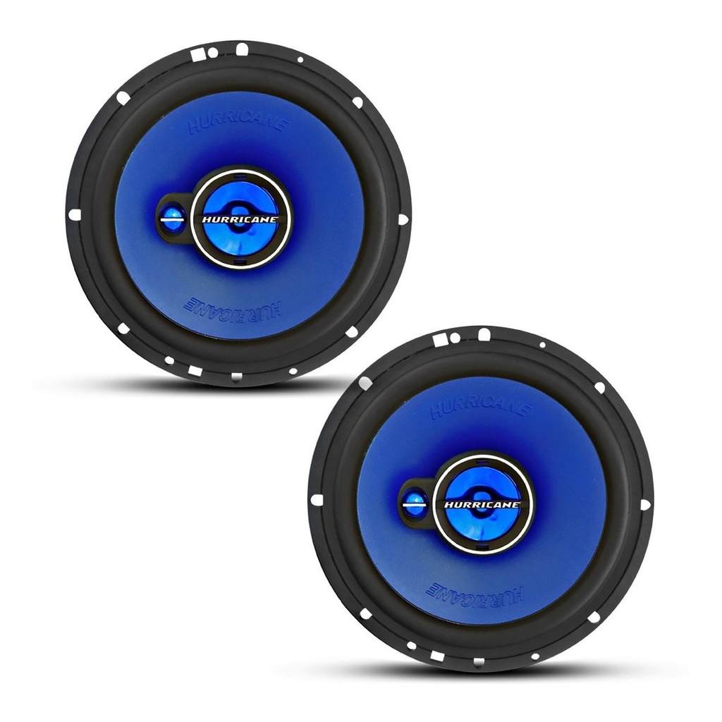Auto-falante 6 Polegadas Triaxial Hurricane 100wrms Par Oferta Imperdível