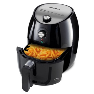 Air Fryer Britânia 4,1L 1500W Preto/Inox BFR10PI