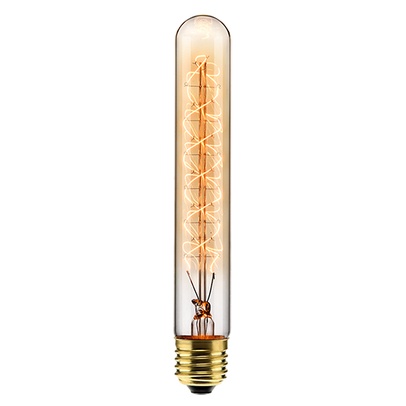 Lâmpada Filamento De Carbono Retrô Vintage T30 40w Luz Amarela - Elgin