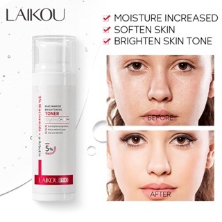 LAIKOU Pro 5 % Niacinamida Toner Brilhante 50ml Rugas De Manchas Leves 50ml
