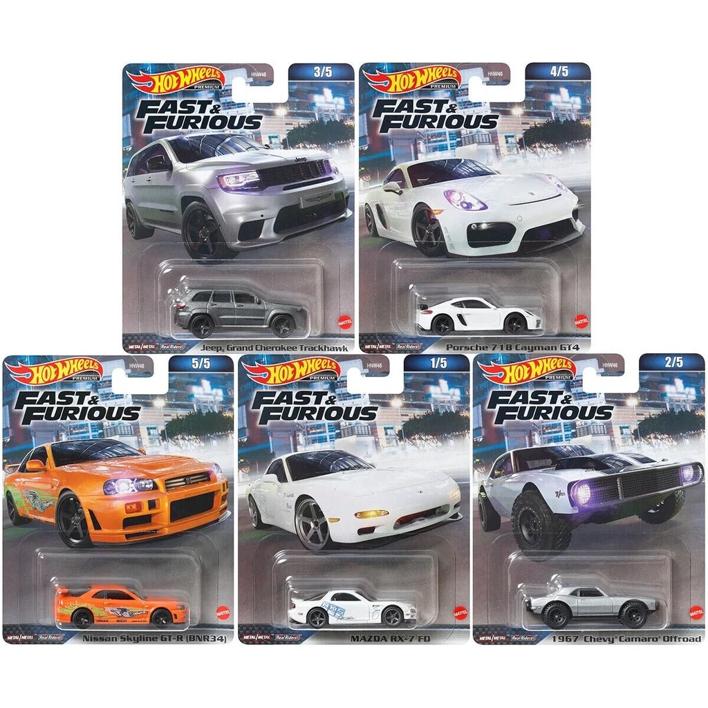 Hot Wheels Rodas Quentes R Pidas E Furiosas Premium Hnw A