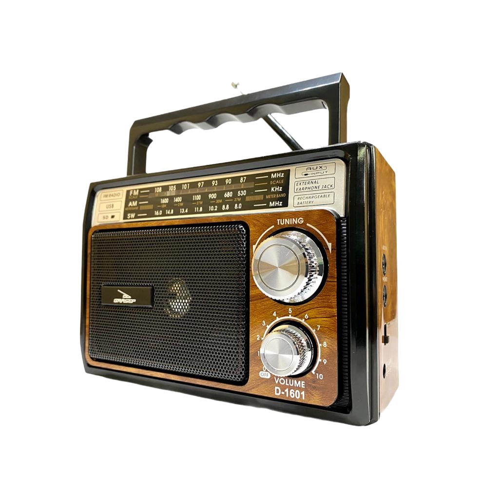 Radio Antigo Retro Vintage Fm Am Usb Sd Bateria | Shopee Brasil