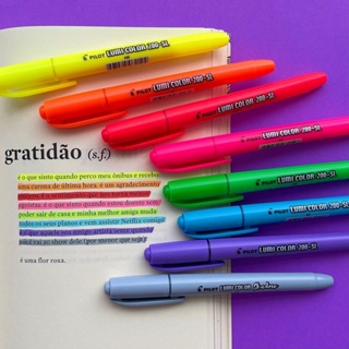 Marca Texto PILOT Lumi Color 200-SL - Neon e Pastel