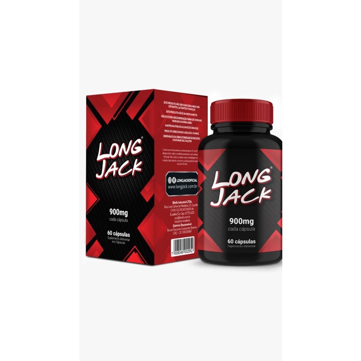 Long Jack Uninutre (Nova Fórmula) 900mg 60caps