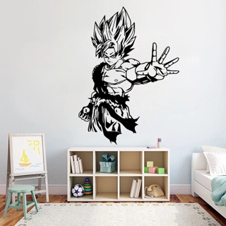 Adesivo 3d De Buraco Na Parede Dragon Ball Z Desenho Animado Decoração  Quarto Infantil