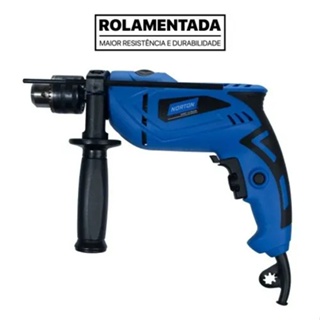 Furadeira de impacto 1/2" 750 watts velocidade variável e reversível 110V