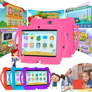 T702 Kids Tablet Máquina De Aprendizagem Para Crianças 7 " Tela HD Android 12 3 + 32GB Conexão Wifi Da Câmera