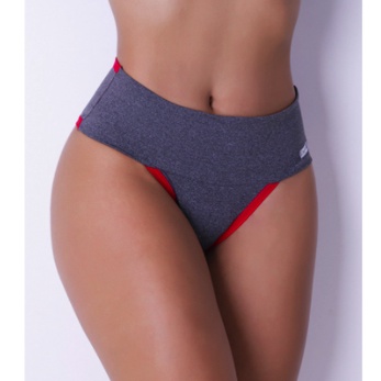 KIT 2 Calcinha Cintura Alta Cós Fio Duplo Tanga Para Dormir Resistente Confort