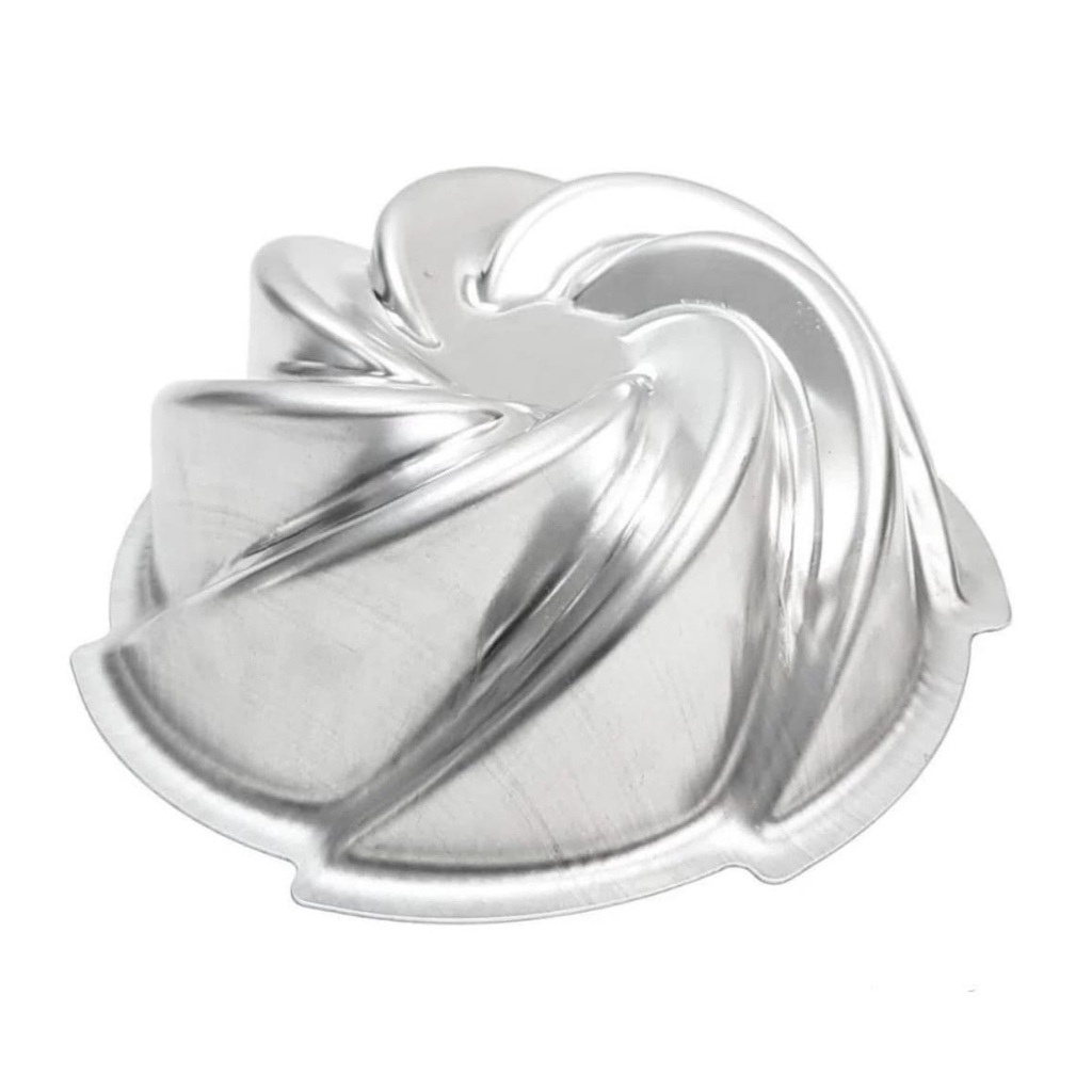 Forma Bolo Decorado Vulcão 21x9cm (Alumínio)