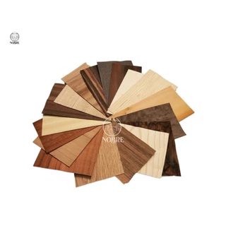 Kit 5 Folhas laminas de madeira natural para Marchetaria revestimento e decoração em geral