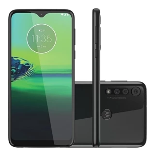 Smartphone Motorola Moto G8 Play 32GB 4G Wi-Fi Tela 6.2 Dual Chip 2GB RAM Câmera Tripla - Exposição