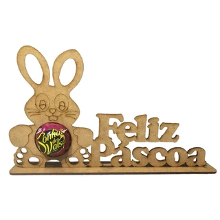 Kit 10 porta bombom lembrancinha coelho pascoa mod2 em Oferta na Shopee