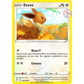 2 Cartas Pokemon Kit de Evoluções Sylveon Eevee Diversos Modelos Pronta  Entrega