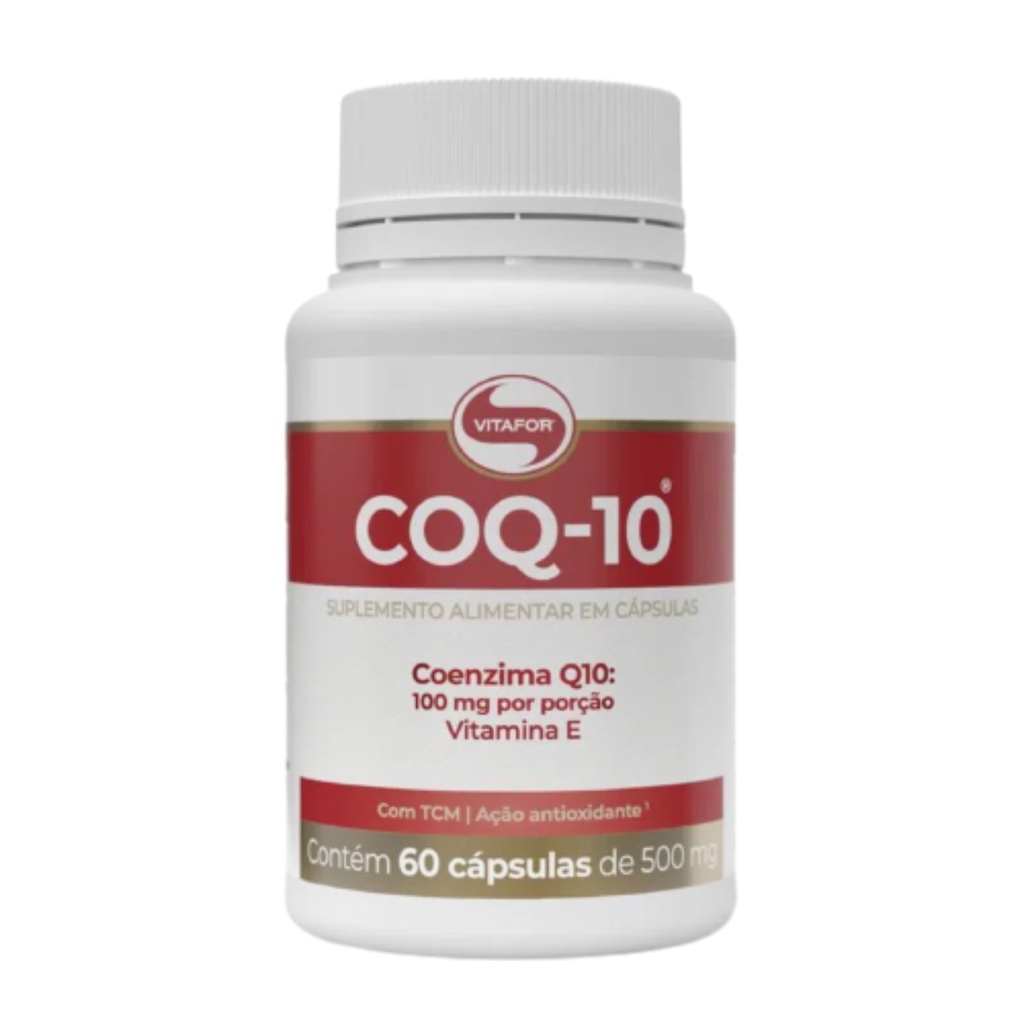 Coenzima Q10 Vitafor COQ10 + Vitamina E 60 cápsulas