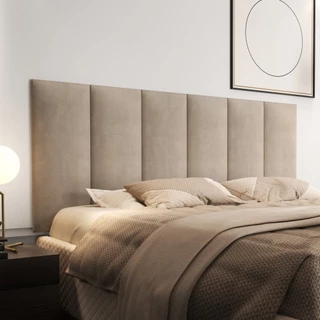 Cabeceira Box estofada Cama Casal Queen Dobrável Julia Varias Cores