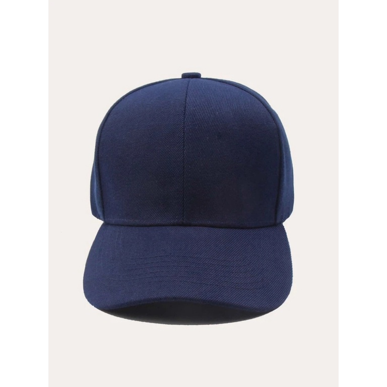 Boné Liso Básico Adulto Unissex Ajustável Aba Curva Em Cores | Shopee ...