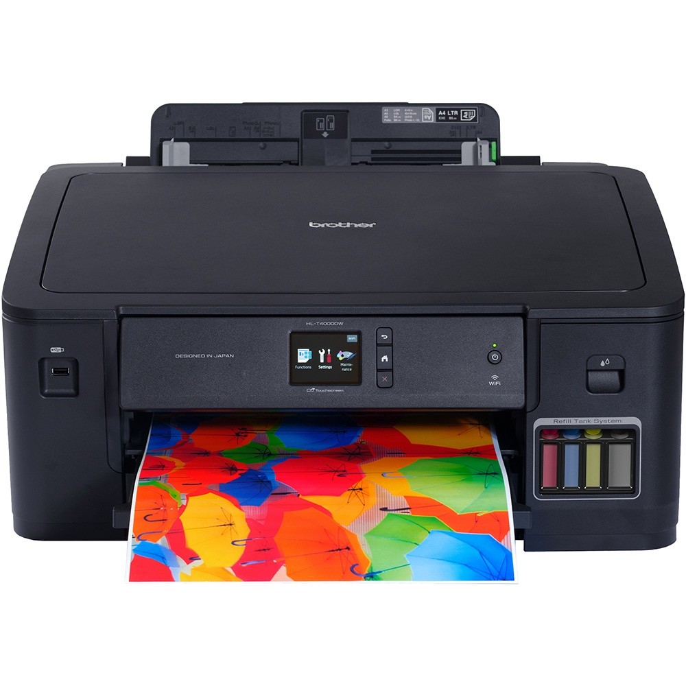 Impressora Brother HL T4000DW Tanque de Tinta A3, duplex automático, 110v