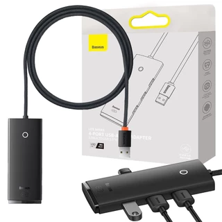 Hub Usb 3.0 Baseus Windows Macbook 4 Portas 5gbps Alimentado