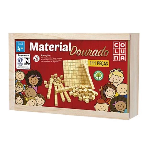 Kit Jogos Educativos Formando Palavras + Material Dourado