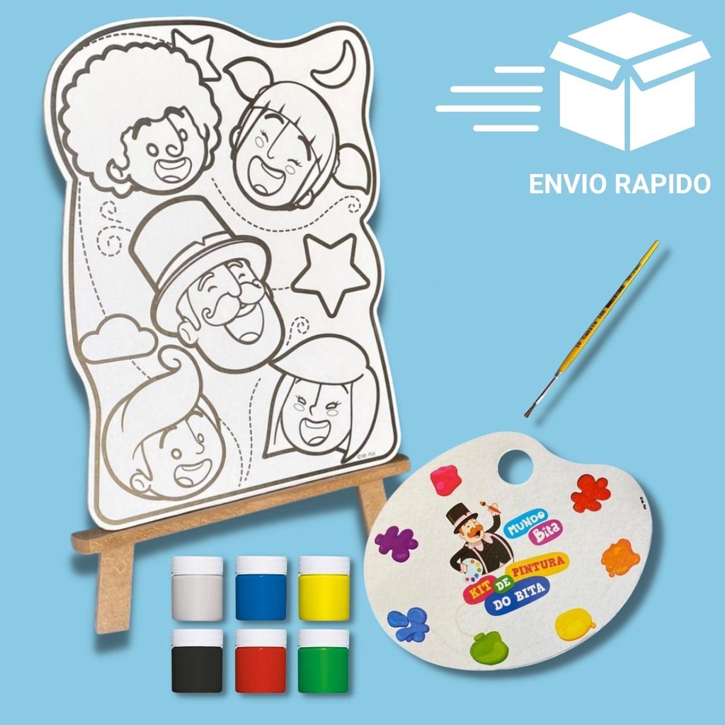 Kit de Pintura Mundo Bita