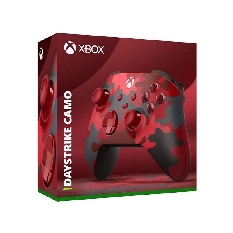 Controle Xbox Daystrike Red Camo - Xbox Series x/s One E PC